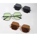 big square frame oversized colorful custom fashion trendy women men sun glasses shades sunglasses 2021